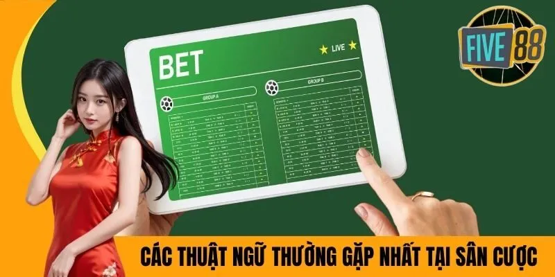 Các thuật ngữ thường gặp nhất tại sân cược